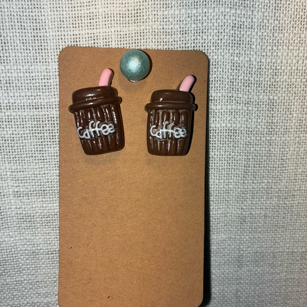 Coffee Cup Earrings